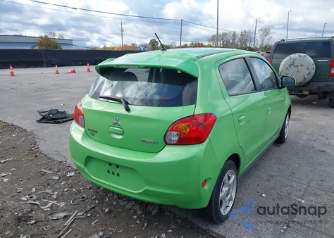 2015 Mitsubishi Mirage De/Rf from USA, damaged, VIN ML32A3HJ5FH006345